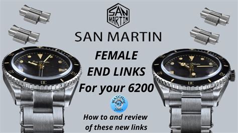 male vs female watch end links.